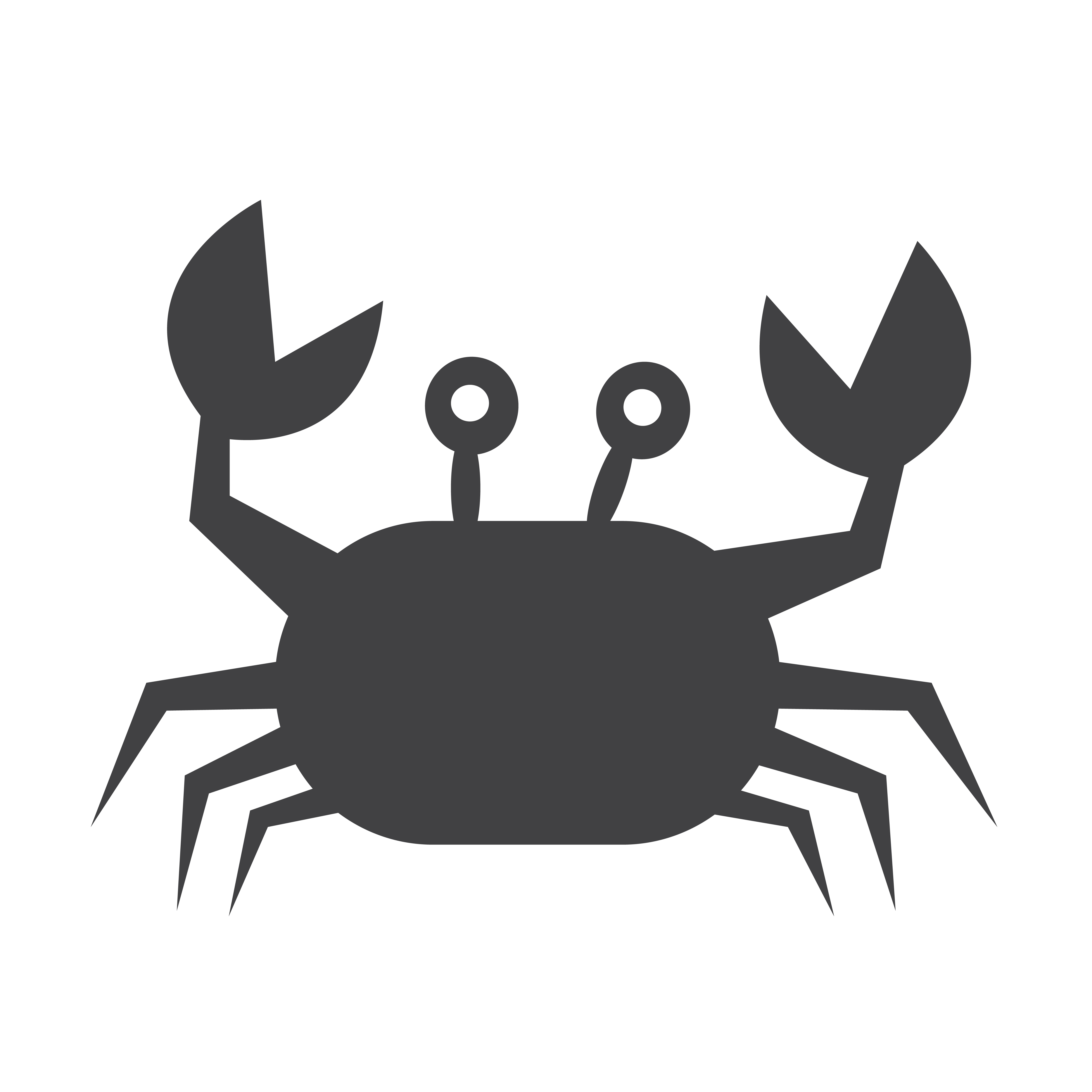 crab icon symbol sign 627622 Vector Art at Vecteezy