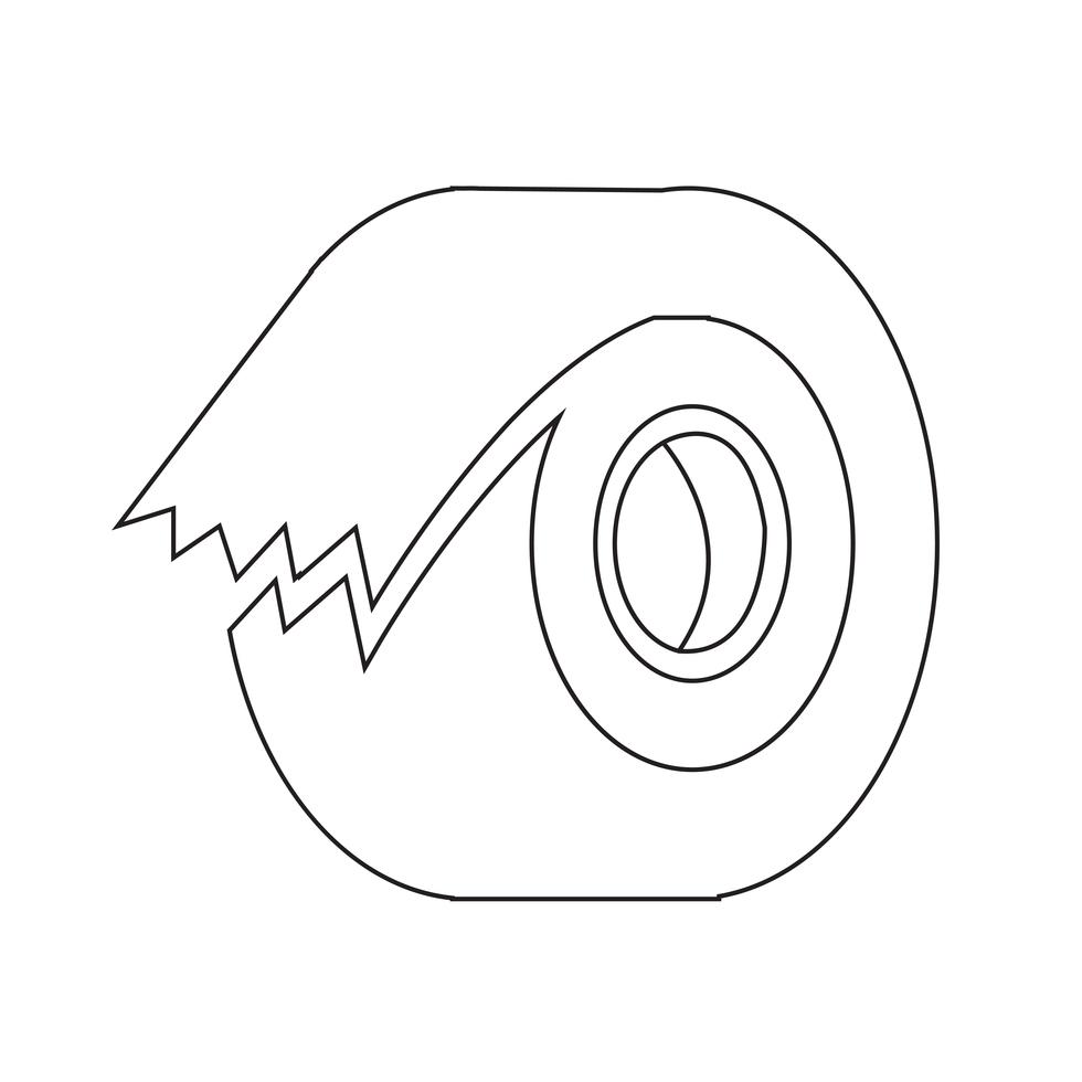 tape icon symbol sign 627623 Vector Art at Vecteezy