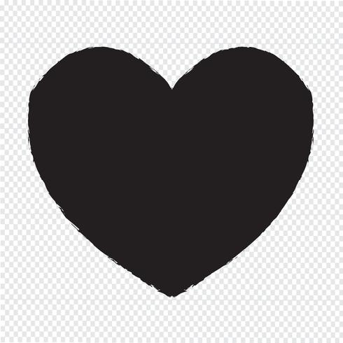 Heart Icon  symbol sign vector