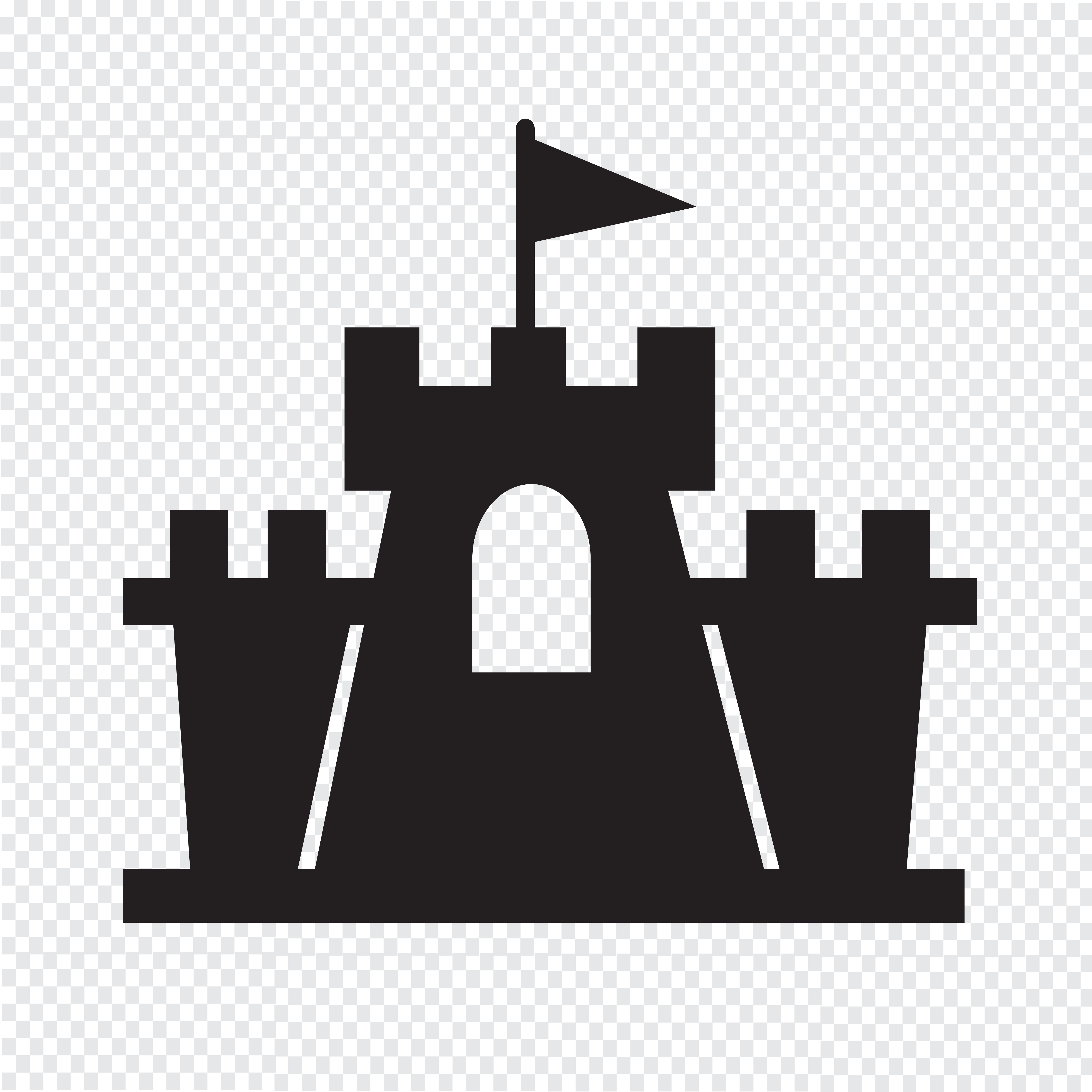 infographic icons castle infographic icons castle
