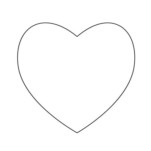 Heart icon  symbol sign vector