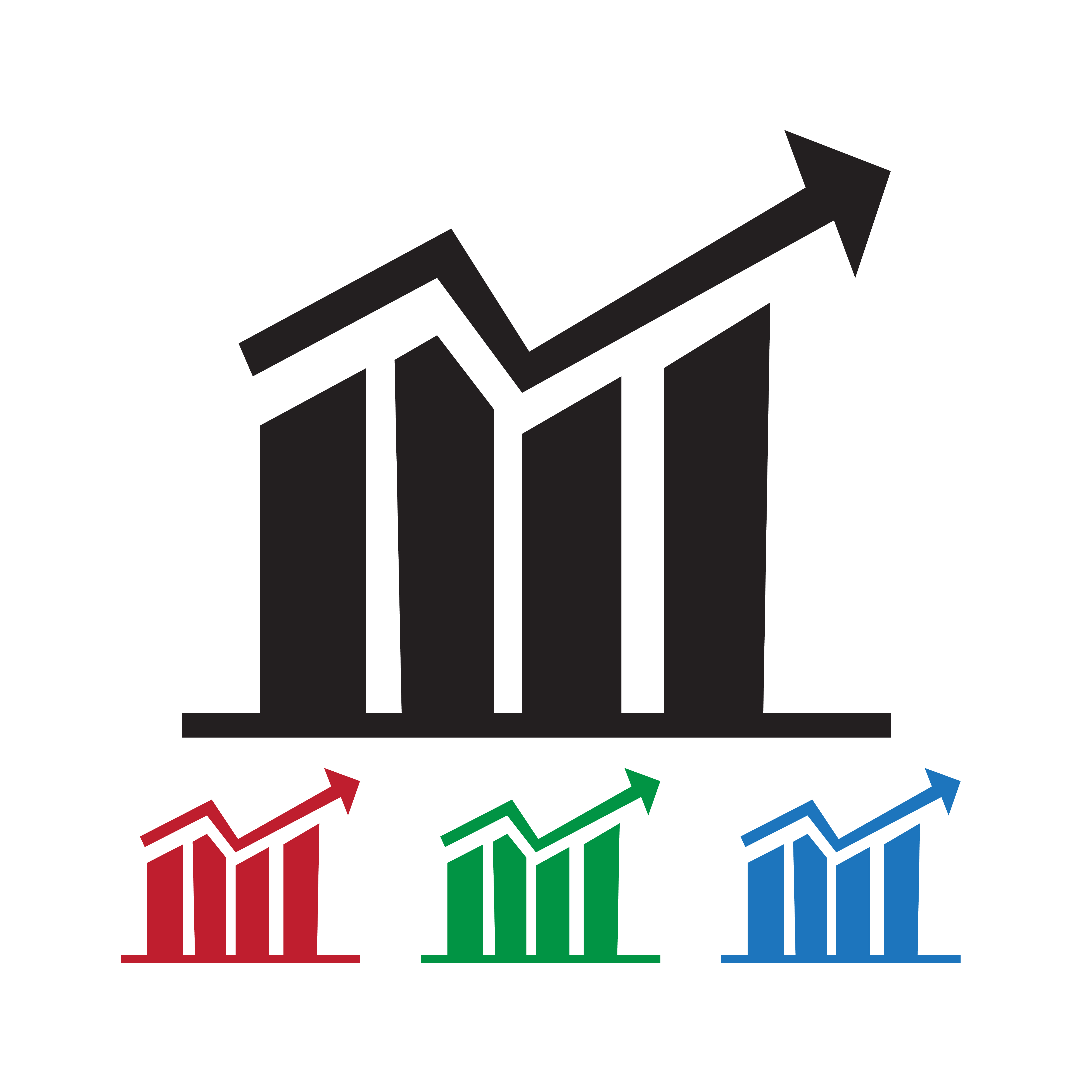 graph icon symbol sign 627923 Vector Art at Vecteezy