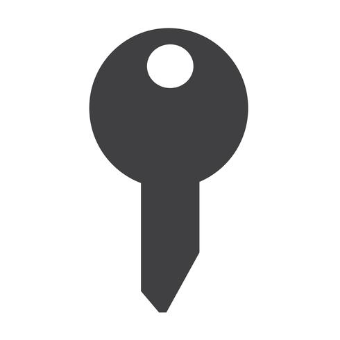 icono de llave símbolo signo vector