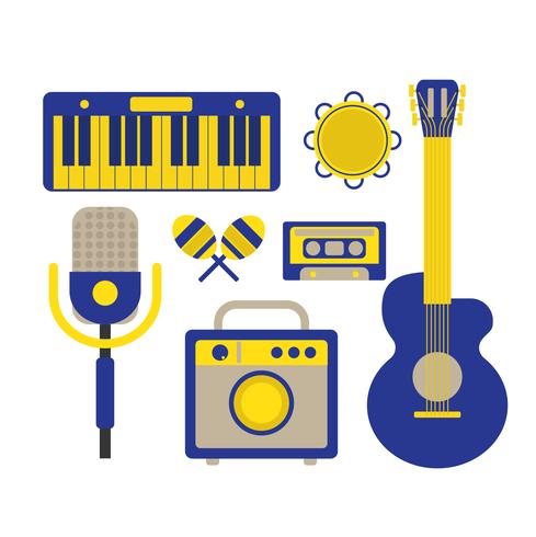 Music Instrument Icon vector