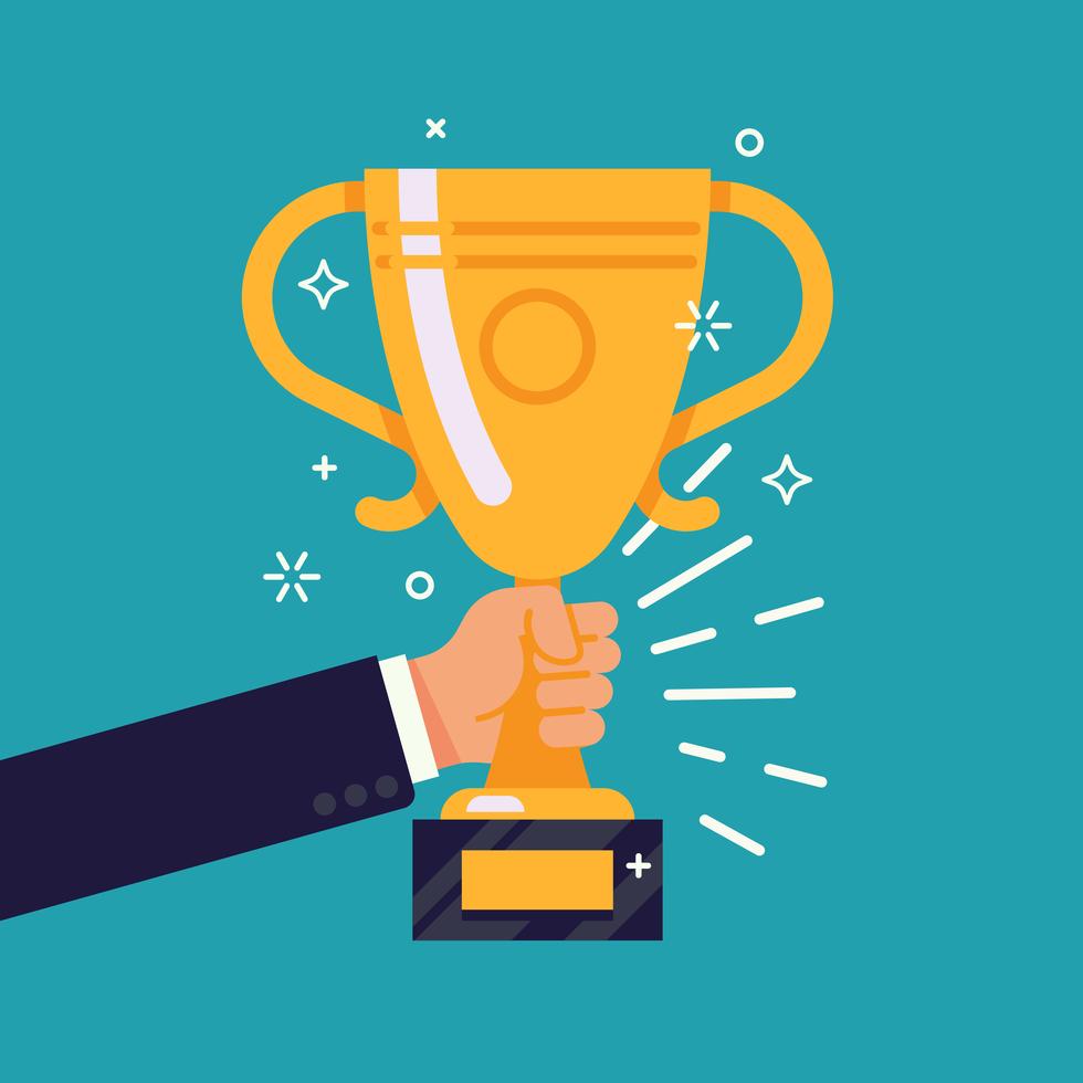 Winner prize goblet 628329 Vector Art at Vecteezy