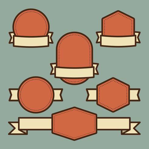 Badge. Vintage labels vector