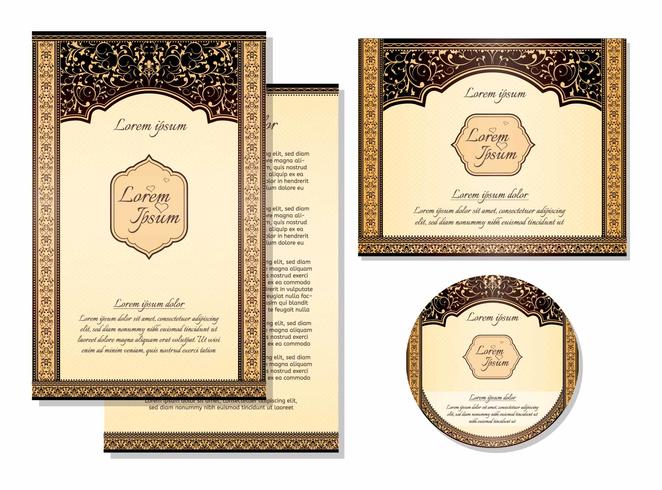 Wedding Invitation Card vector