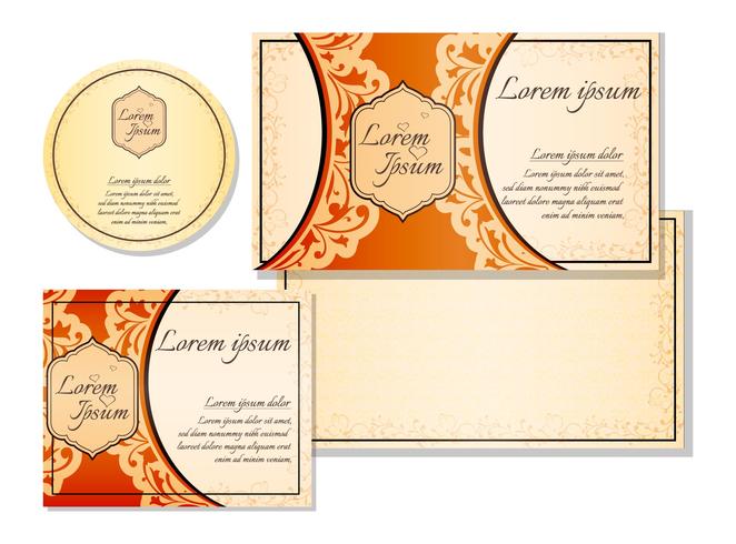 Wedding Invitation Card  vector