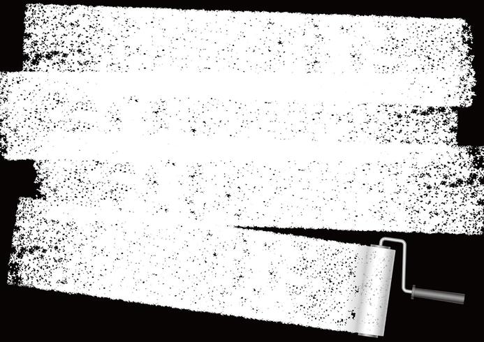 Paint roller abstract background with text space.  vector