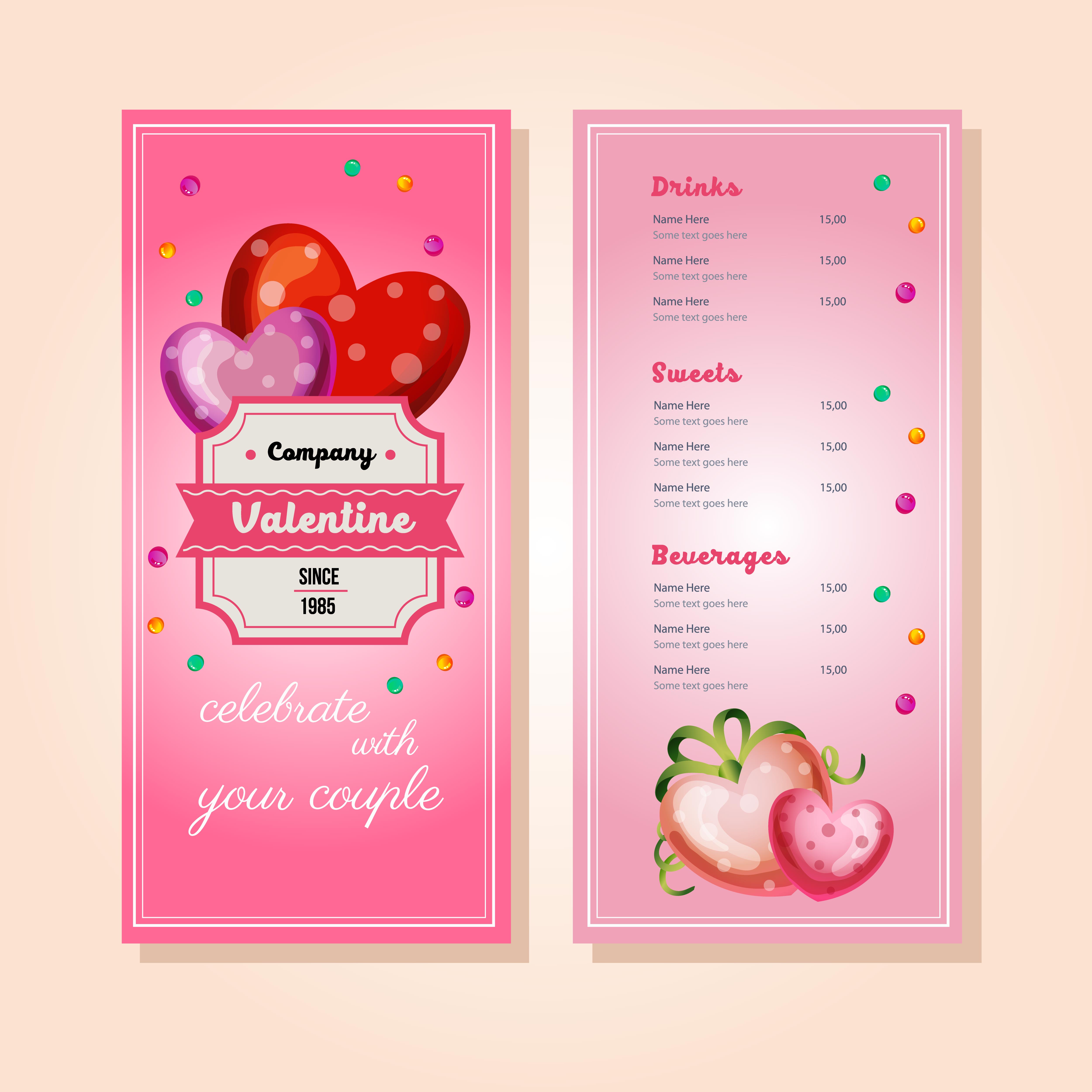 valentine-menu-template-download-free-vectors-clipart-graphics