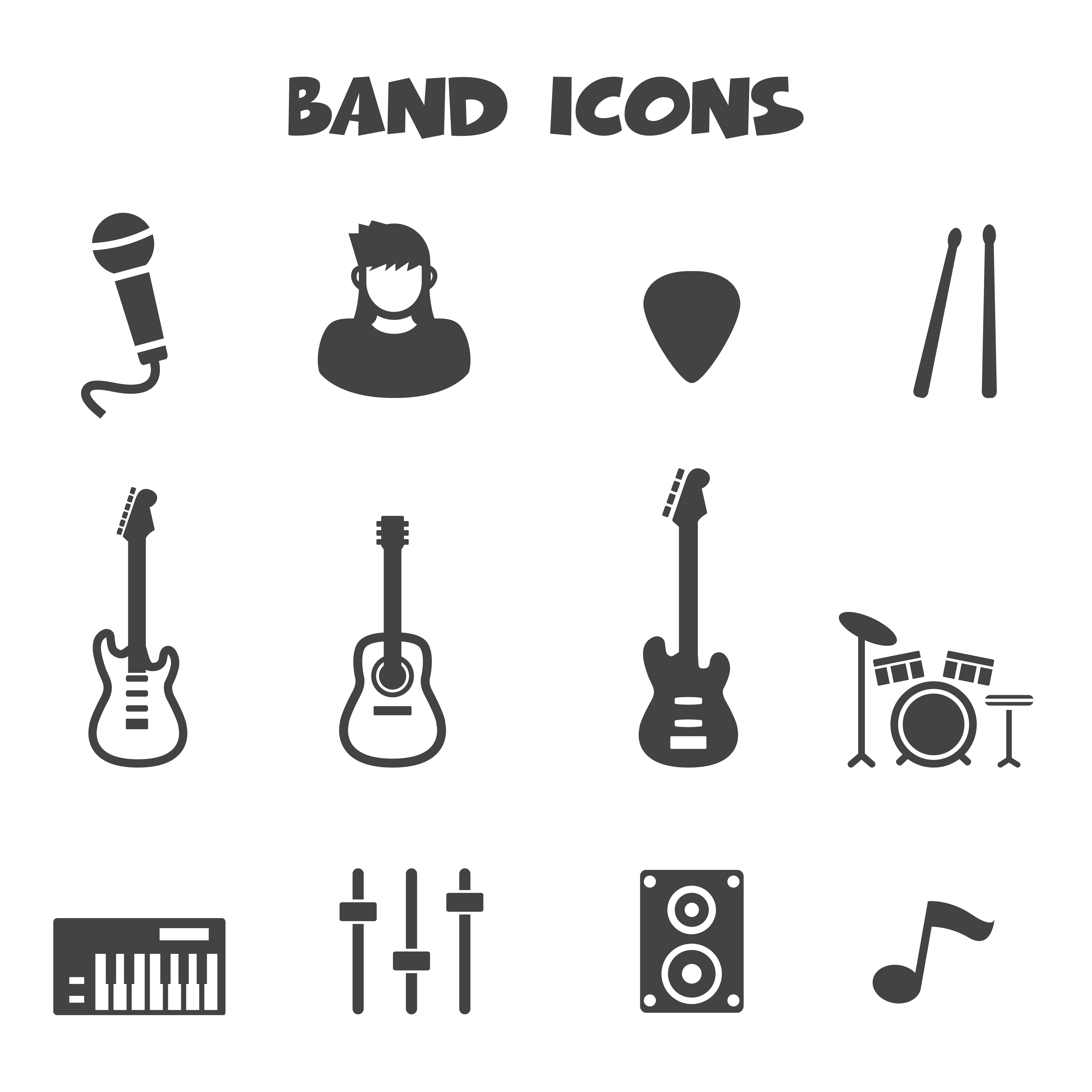 Band Symbols SVG