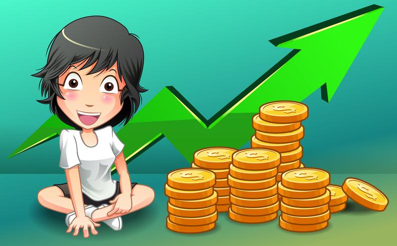 Ella tiene mucho dinero en estilo de dibujos animados. 629747 Vector en Vecteezy Ella tiene mucho dinero en estilo de dibujos animados. 629747 Vector en Vecteezy