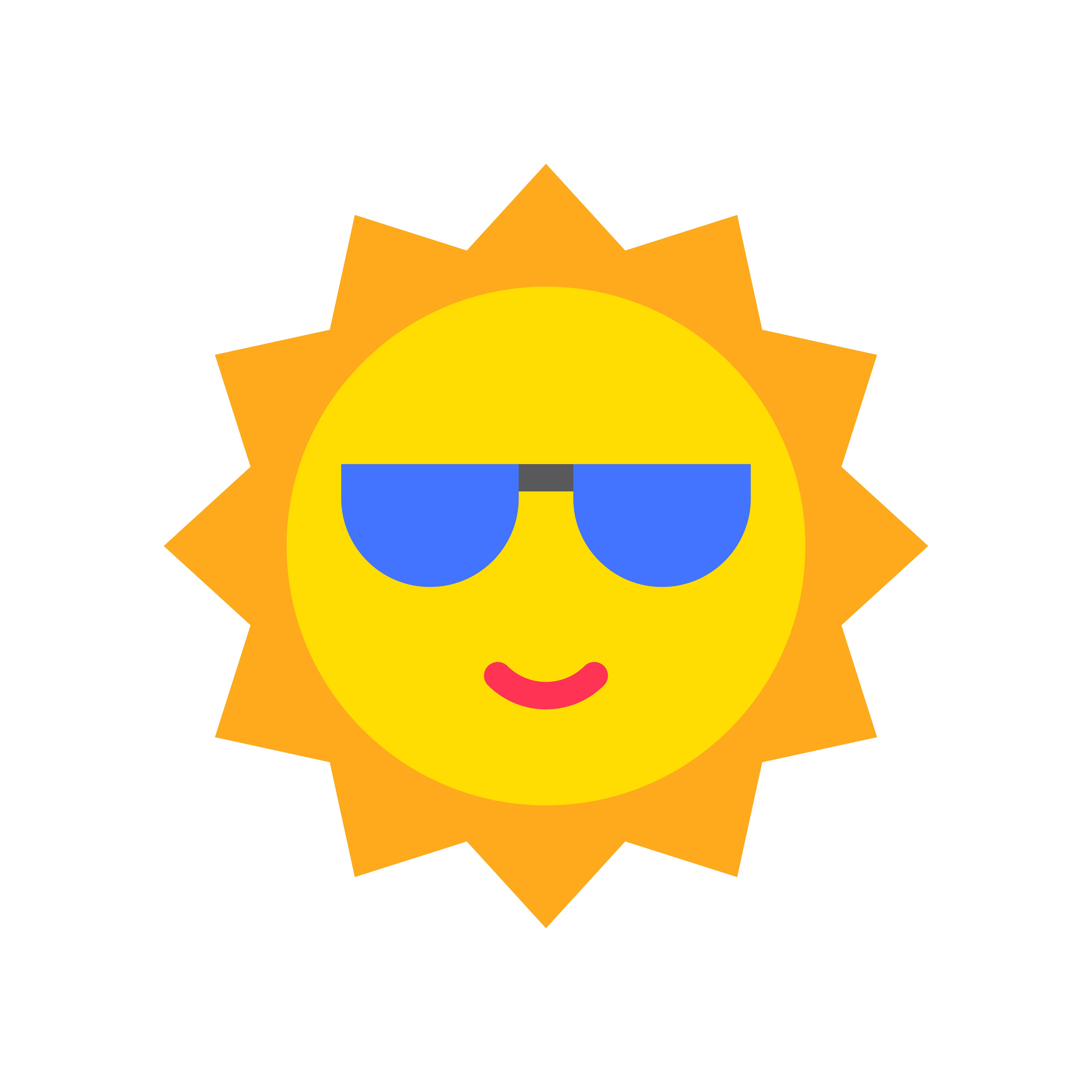 Sun vector, tropical related flat style icon 629801 Vector Art at Vecteezy