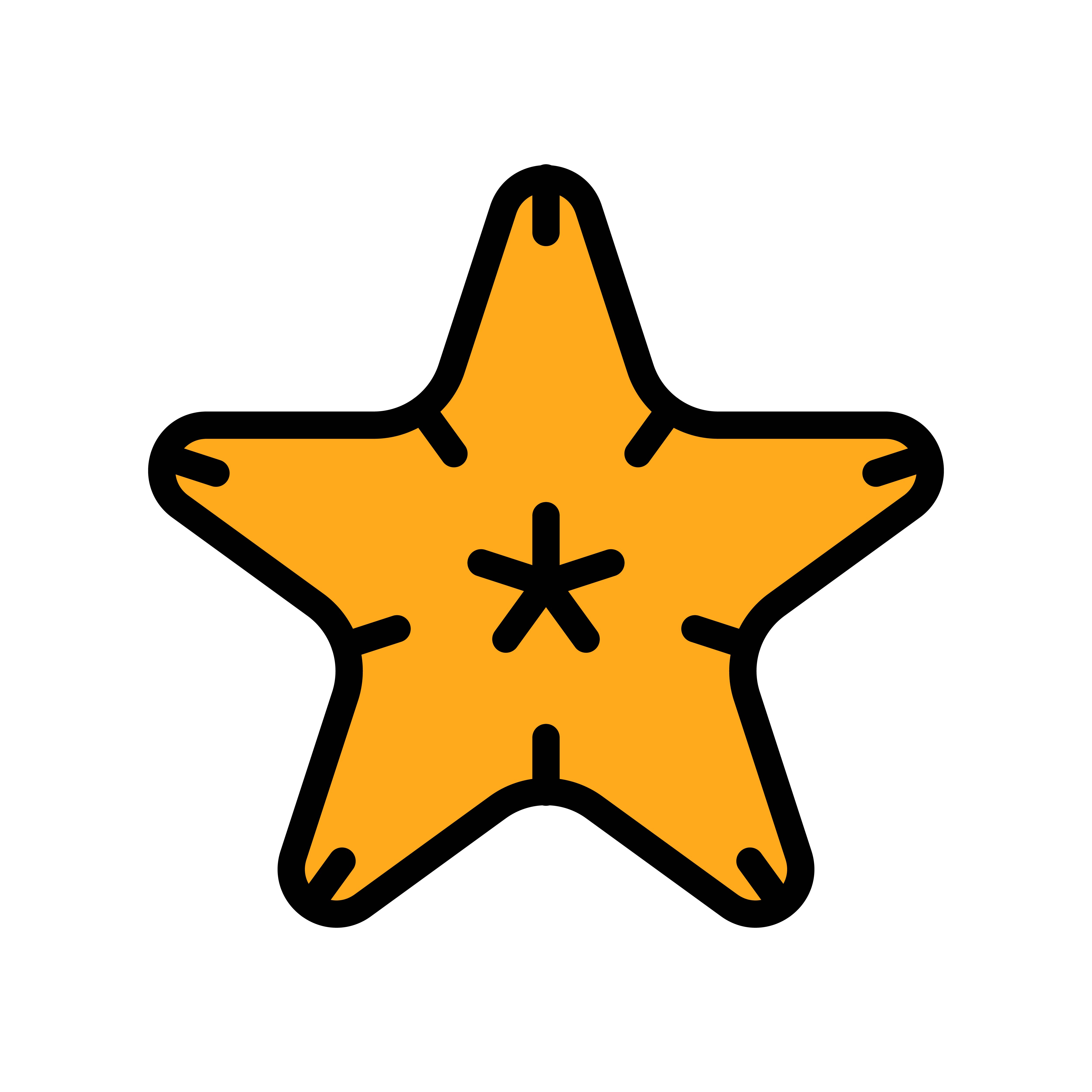 Download Starfish vector, tropical related filled style icon ...