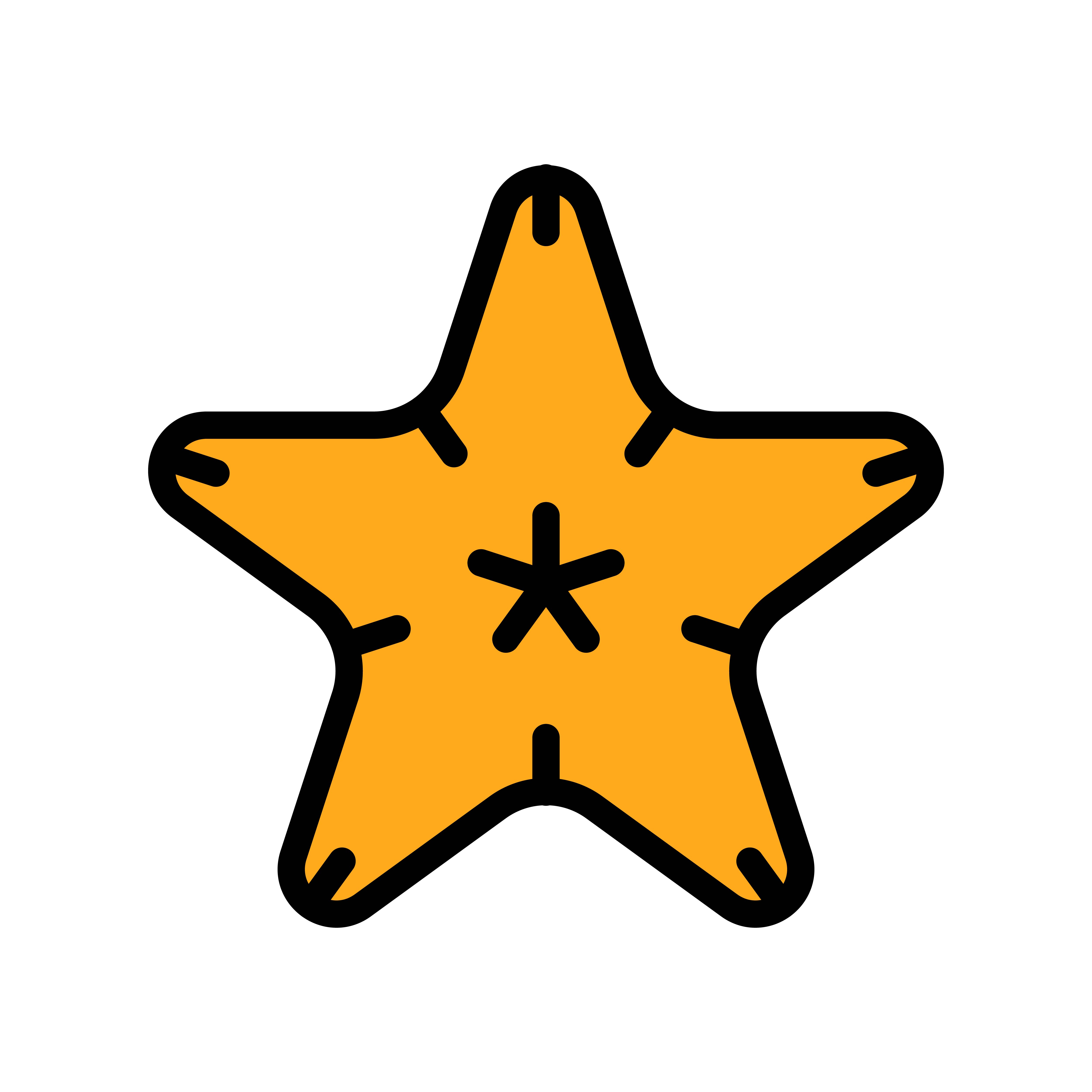 Download Starfish vector, tropical related filled style icon ...