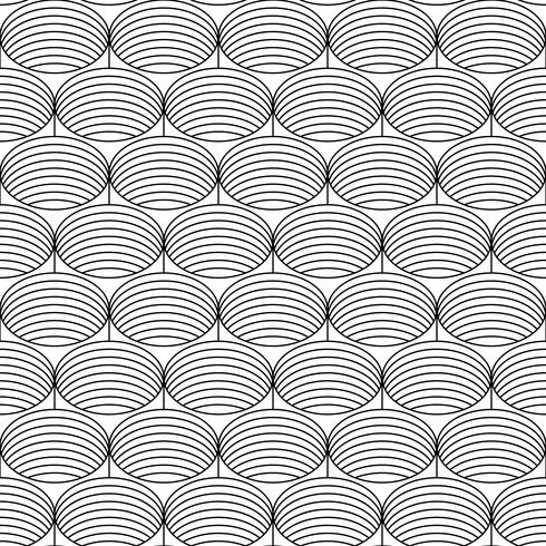 Geometric striped seamless background. vector