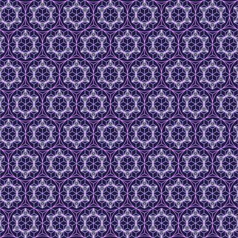 Polygon line and seamless background. vector