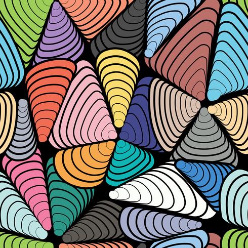 Abstract color seamless pattern. vector