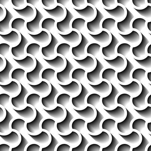 Seamless abstract geometric pattern, prame border futuristic wallpaper, 3d grey tile surface. vector