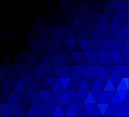Fondo de mosaico de cuadrícula azul, plantillas de diseño creativo vector