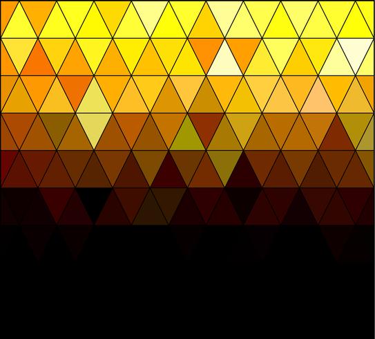 Yellow Square Grid Mosaic Background, Creative Design Templates vector