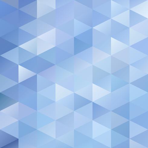 Blue Grid Mosaic Background, Creative Design Templates vector