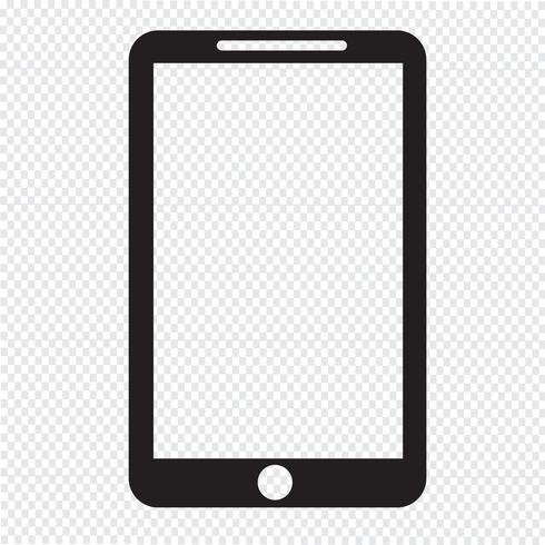 smartphone icon  symbol sign vector