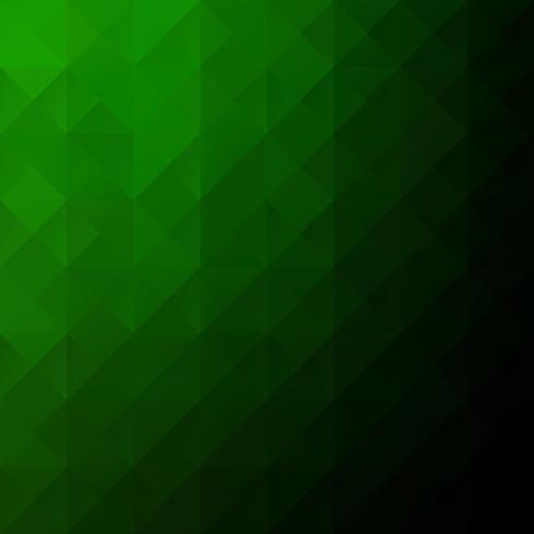 Fondo mosaico de rejilla verde, plantillas de diseño creativo vector