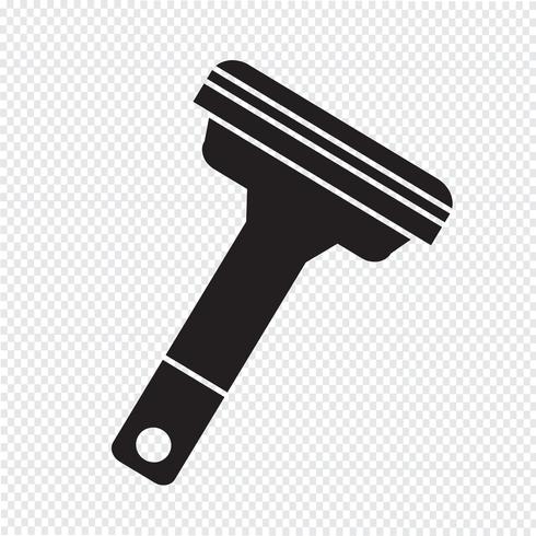 Shavers icono símbolo signo vector