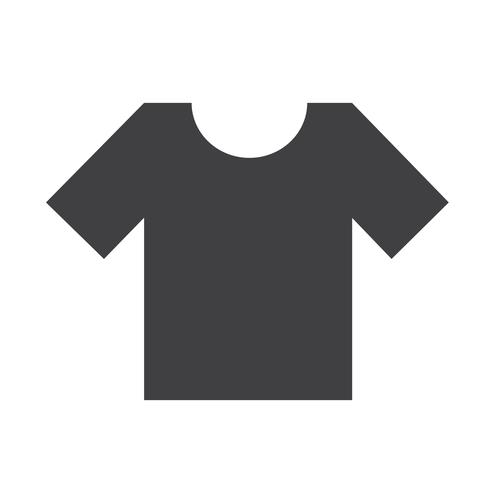 Icono de camiseta símbolo de signo vector