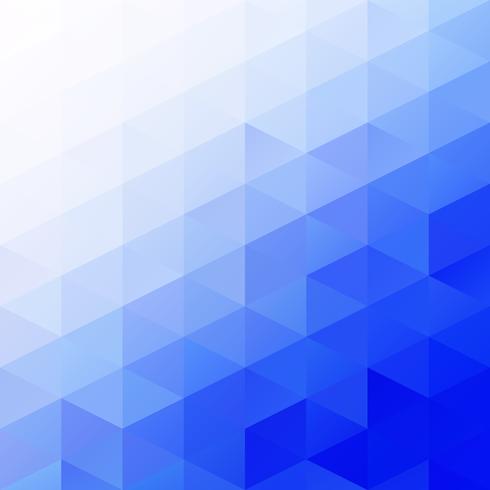 Blue Grid Mosaic Background, Creative Design Templates vector