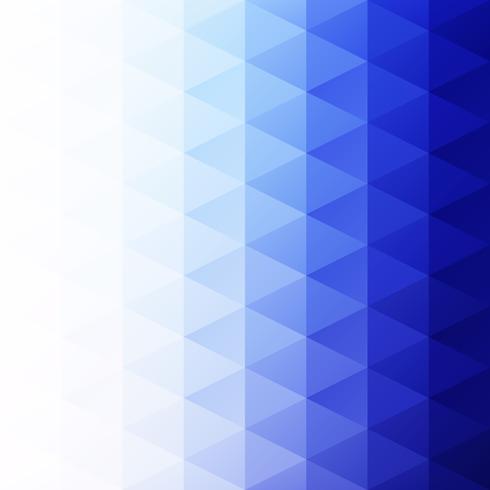 Fondo de mosaico de cuadrícula azul, plantillas de diseño creativo vector