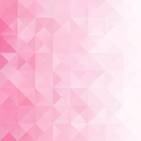 Fondo mosaico de rejilla rosa, plantillas de diseño creativo vector