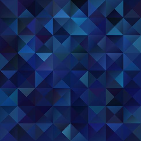 Fondo de mosaico de cuadrícula azul, plantillas de diseño creativo vector