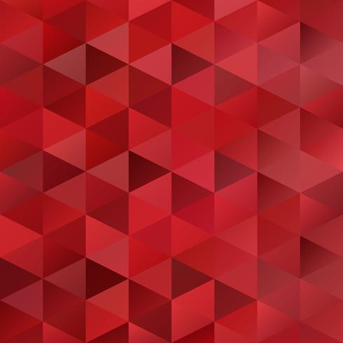 Fondo de mosaico de rejilla roja, plantillas de diseño creativo vector