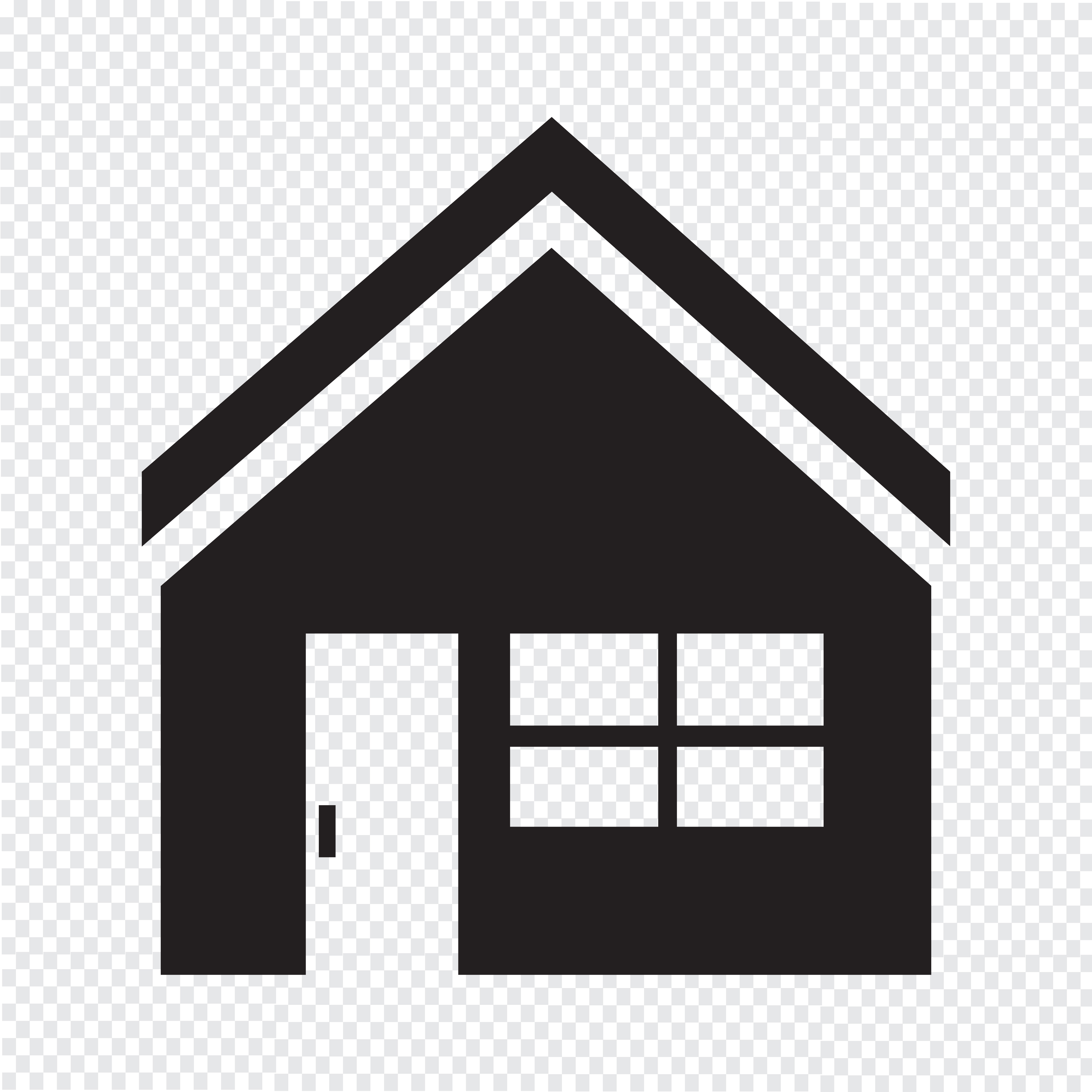 Home icon symbol sign 631201 Vector Art at Vecteezy