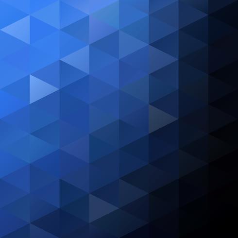 Blue Grid Mosaic Background, Creative Design Templates vector