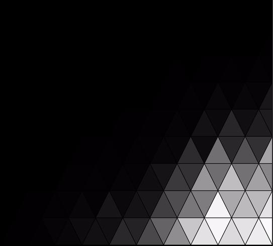 Black Square Grid Mosaic Background, Creative Design Templates vector