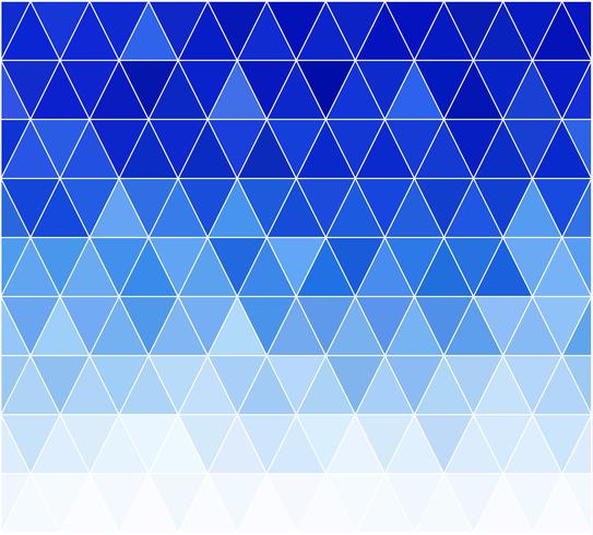 Fondo de mosaico de cuadrícula azul, plantillas de diseño creativo vector