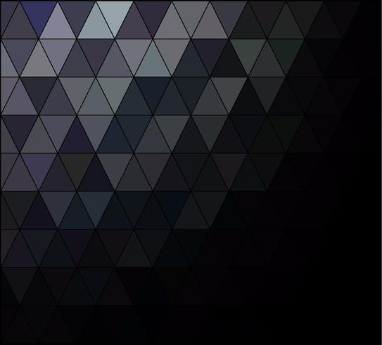 Black Square Grid Mosaic Background, Creative Design Templates vector