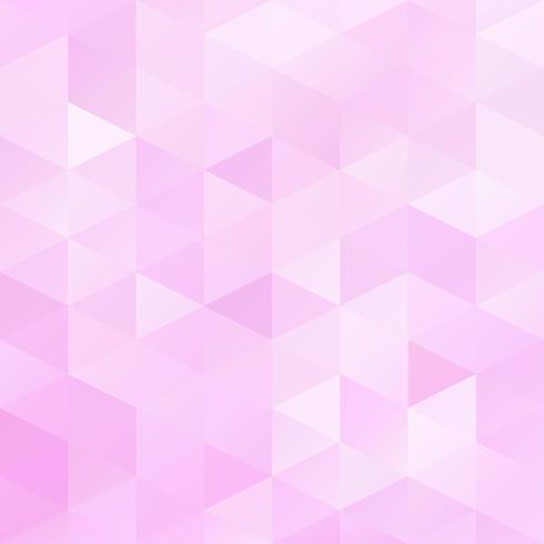 Fondo mosaico de rejilla rosa, plantillas de diseño creativo vector