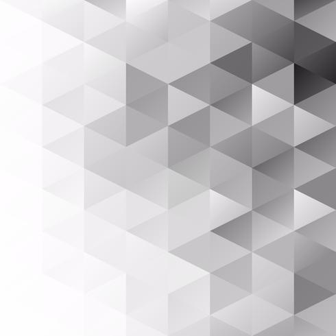 Gray White Grid Mosaic Background, Creative Design Templates vector