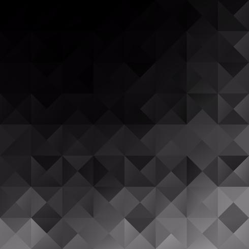 Black Grid Mosaic Background, Creative Design Templates vector