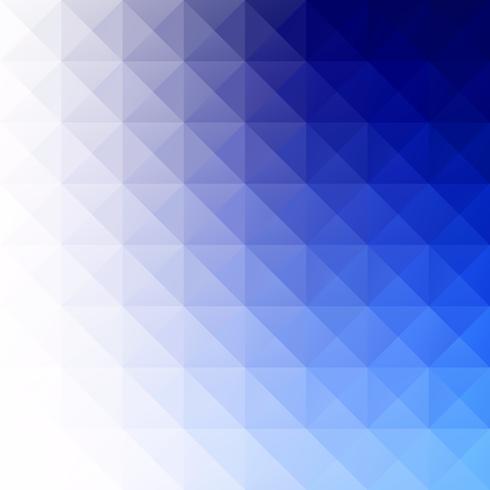 Fondo de mosaico de cuadrícula azul, plantillas de diseño creativo vector