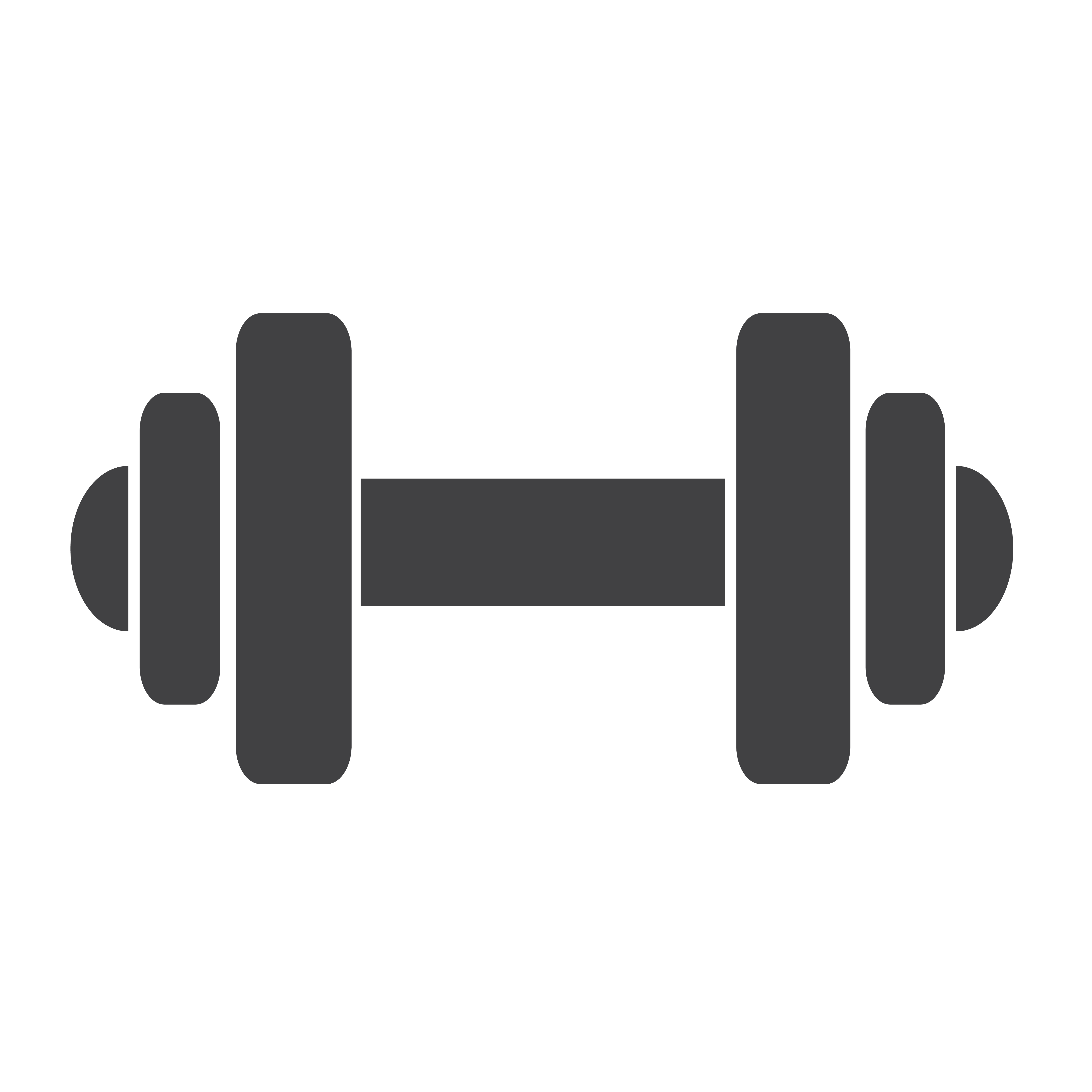 Dumbbell icon symbol sign 631350 Vector Art at Vecteezy