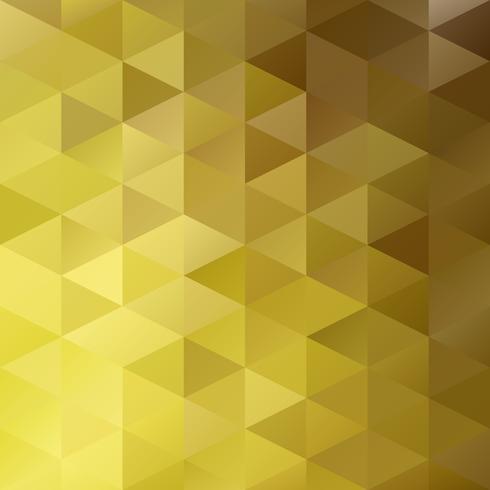 Yellow Grid Mosaic Background, Creative Design Templates vector