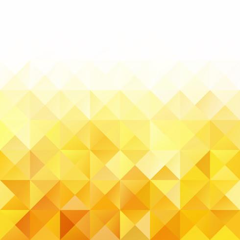 Yellow Grid Mosaic Background, Creative Design Templates vector