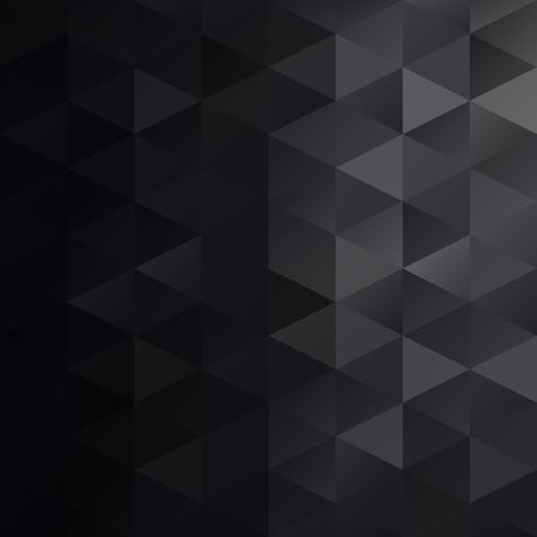 Black Grid Mosaic Background, Creative Design Templates vector