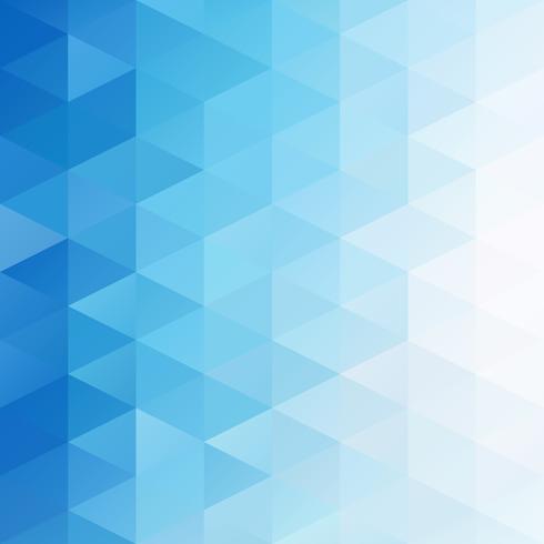 Blue Grid Mosaic Background, Creative Design Templates vector