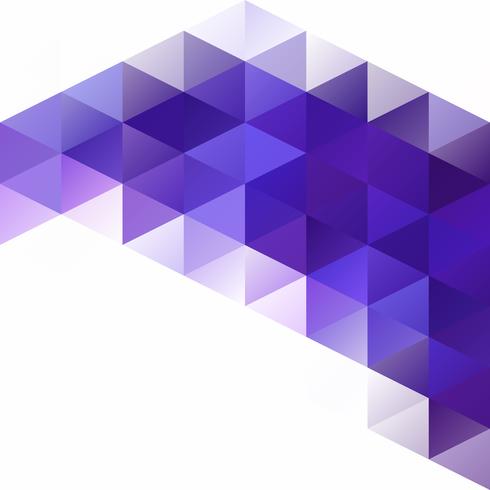 Purple Grid Mosaic Background, Creative Design Templates vector